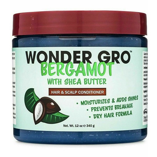 Wonder Gro Bergamot with Shea Butter Hair Cream 12oz
